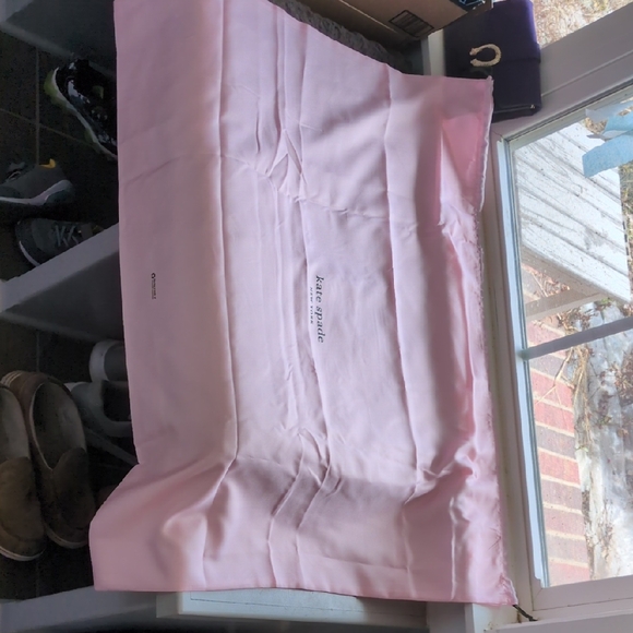 Kate Spade NWOT Giant Extra Large Pink Dust Bag 35 Inch x 29 Inch - Picture 1 of 9